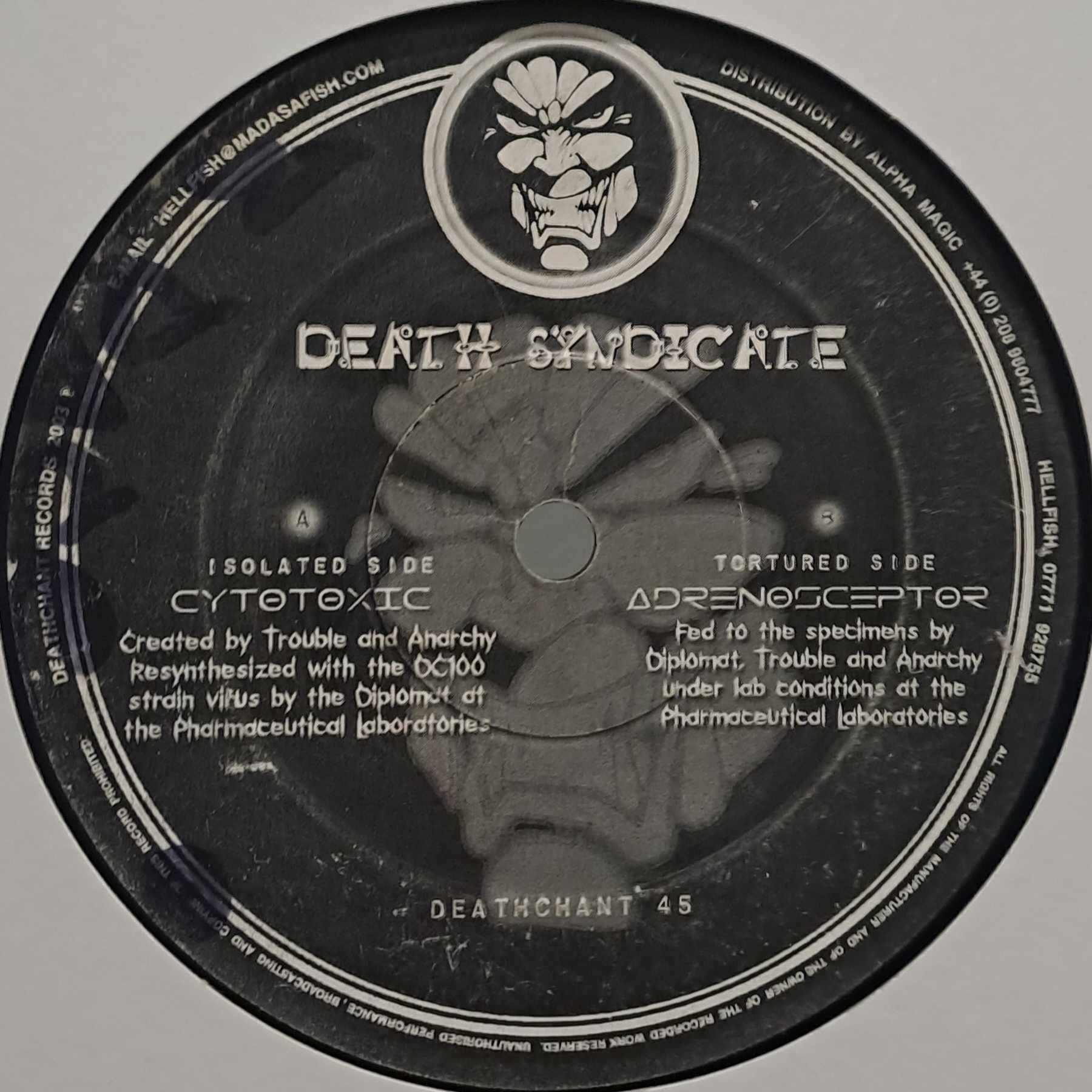 Deathchant 45 - vinyle hardcore